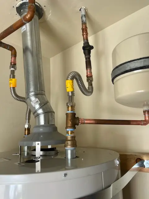 Water heater installation and plumbing repair in Shrewsbury
